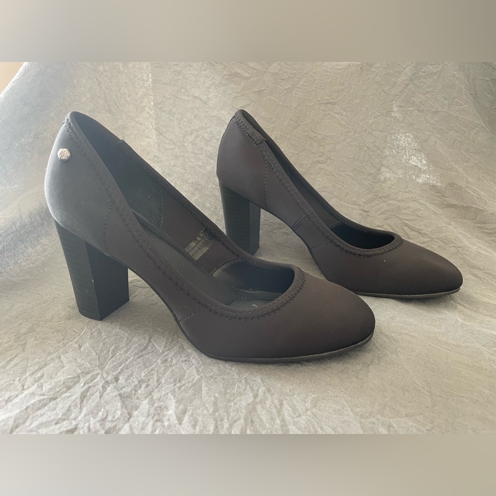 Vera Wang Classic Black Heels